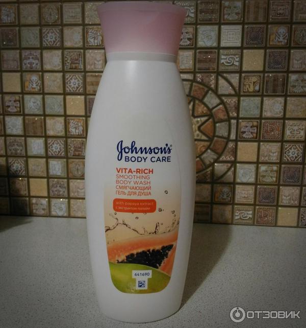 Гель для душа Johnson's Body Care смягчающий Vita-Rich фото