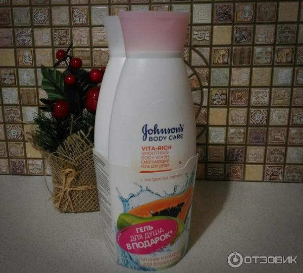 Гель для душа Johnson's Body Care смягчающий Vita-Rich фото