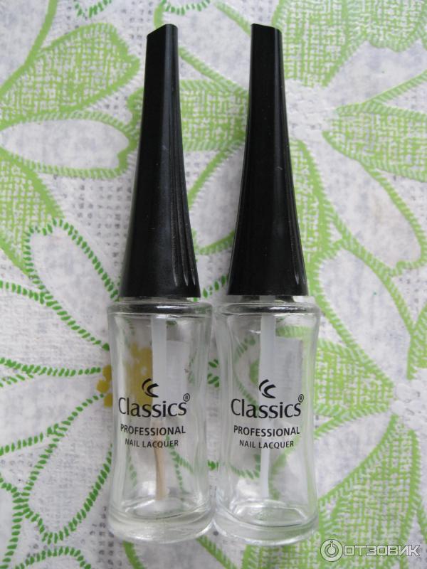 Прозрачный лак для ногтей Classics Professional Nail Lacquer фото