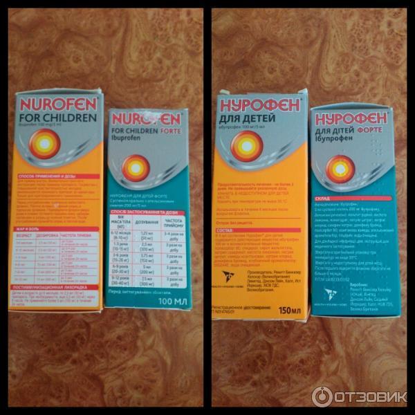 Сироп Nurofen Forte детский фото