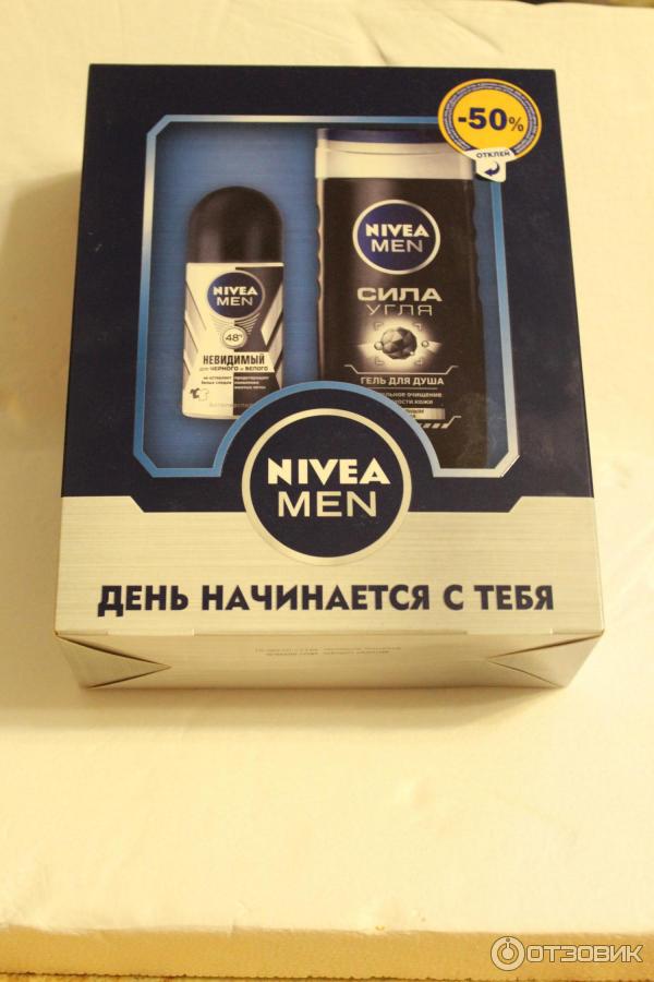 Дезодорант-антиперспирант мужской Nivea Men Невидимый для черного и белого фото