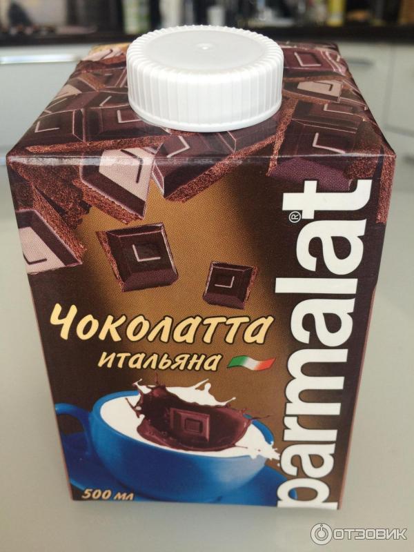 Молочно-шоколадный коктейль Parmalat Чоколатта итальяно фото