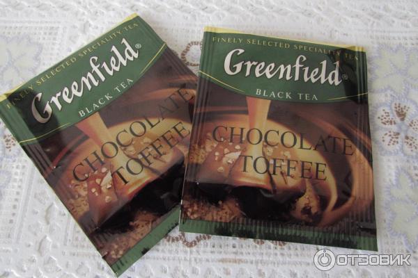 Чай Greenfield Chocolate Toffee в пакетиках фото