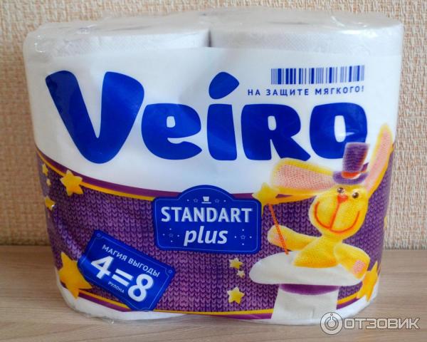 Туалетная бумага Veiro Standart Plus фото