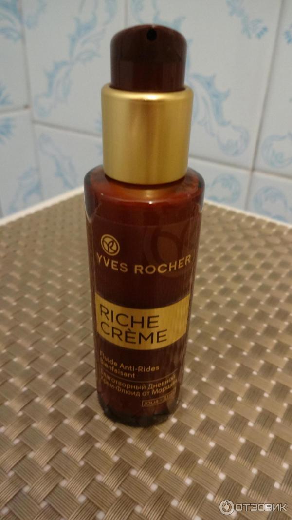 Благотворный дневной крем-флюид от морщин Yves Rocher Riche Creme фото