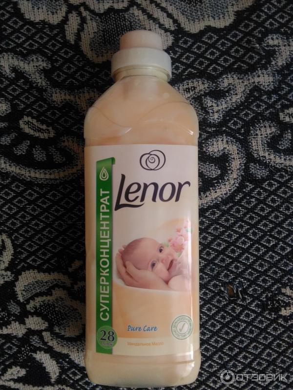 Концентрированный кондиционер для белья Lenor Миндальное масло фото