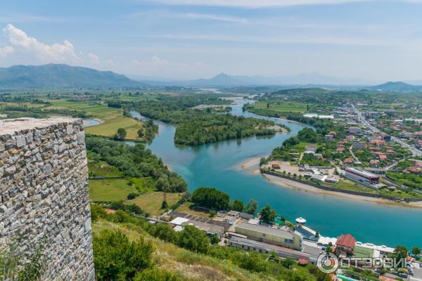 Крепость Розафа (Албания, Шкодер). Виды. Панорама.