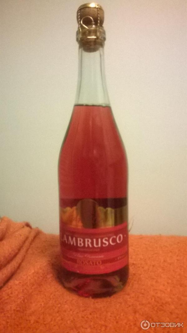 Розовое игристое вино Casa Bella Angelica Lambrusco Rosato Dolce фото