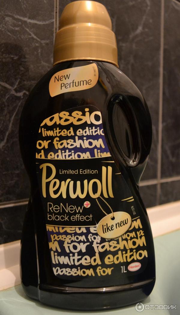 Жидкое средство для стирки Perwoll ReNew+ black фото