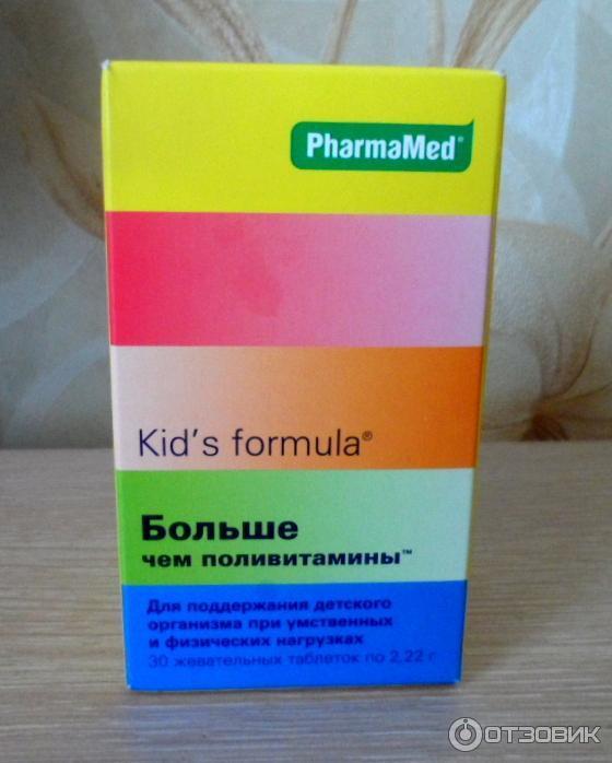 Поливитамины Kid's formula фото