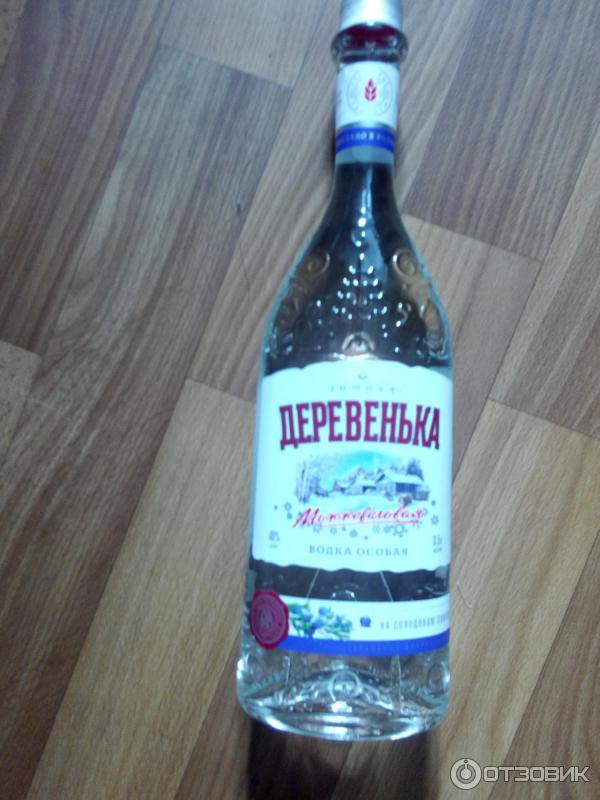Отзыв о Водка "Деревенька" | гнетущая водка