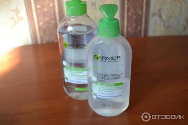 Мицеллярный очищающий гель Garnier Skin Naturals фото