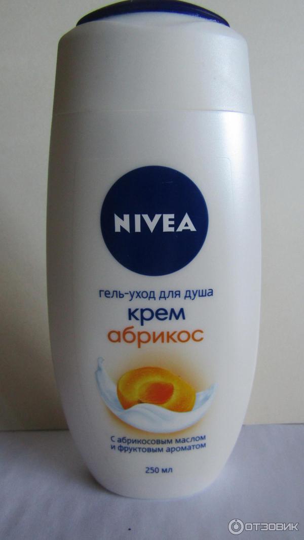 Гель-крем для душа Nivea Крем абрикос фото