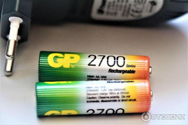 Аккумуляторные батареи AA GP 2700 mAh фото