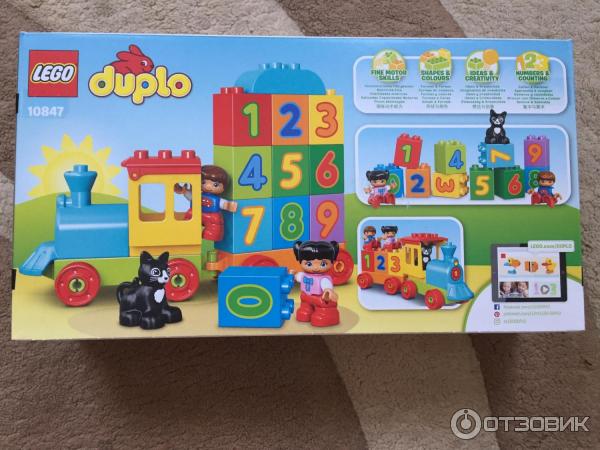 Конструктор Lego Duplo Поезд Считай и Играй фото