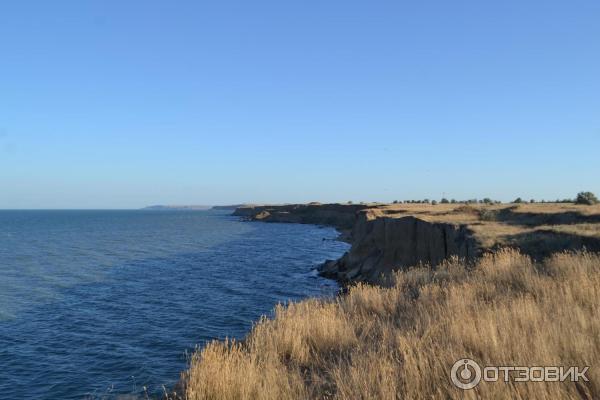 Отдых с палатками на берегу Керченского пролива (Россия, Крым) фото