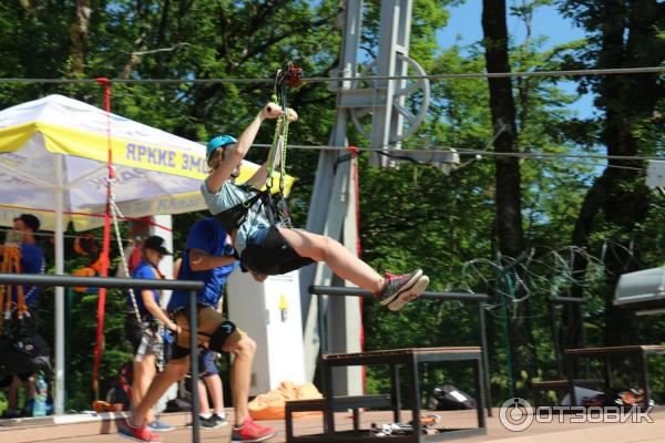 Аттракцион ZipLine.