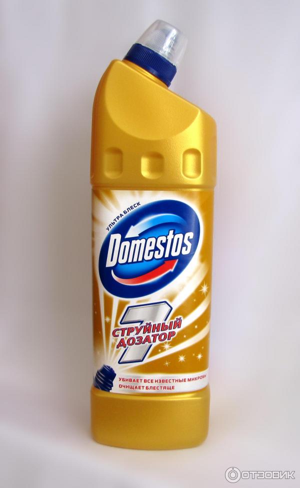 Средство для уборки туалета 1 л domestos доместос ультра блеск гель