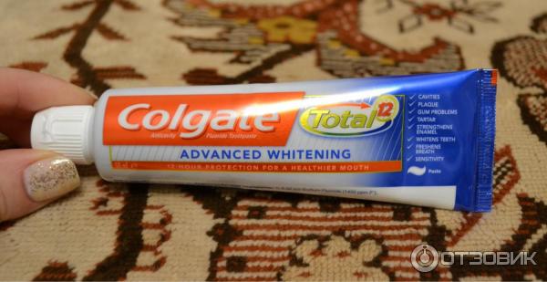 Зубная паста Colgate Total12 Advanced Whitening фото