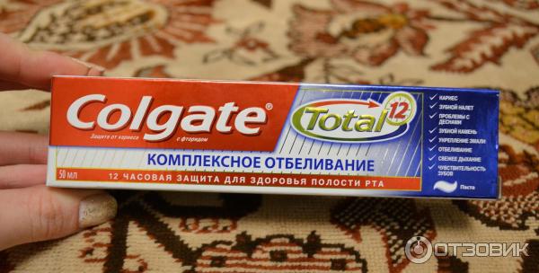 Зубная паста Colgate Total12 Advanced Whitening фото