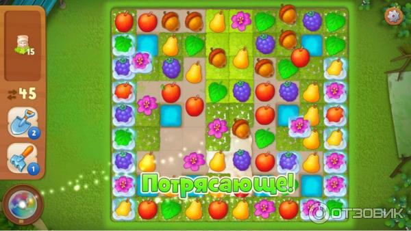 Gardenscapes - игра для Android