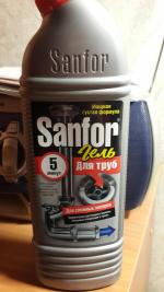 Гель для прочистки труб Sanfor фото