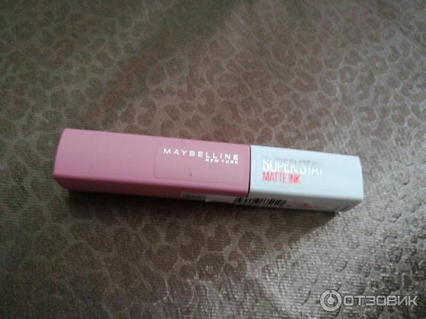 Жидкая губная помада Maybelline New York SuperStay Matte Ink Liquid Lipstick фото