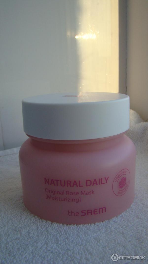 Маска для лица The Saem Natural Daily Original Rose Mask фото