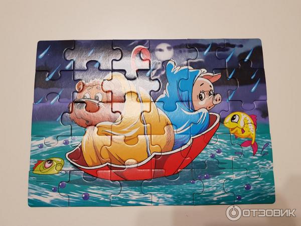 Развивающая игра Десятое королевство Maxi Puzzle (макси пазл) фото