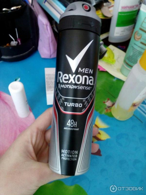 Антиперспирант-спрей Rexona Men MotionSense TURBO фото