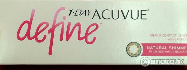 Контактные линзы Acuvue 1-Day Define Shimmer фото