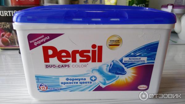 Моющее средство для стирки Persil Expert Duo-Caps color фото