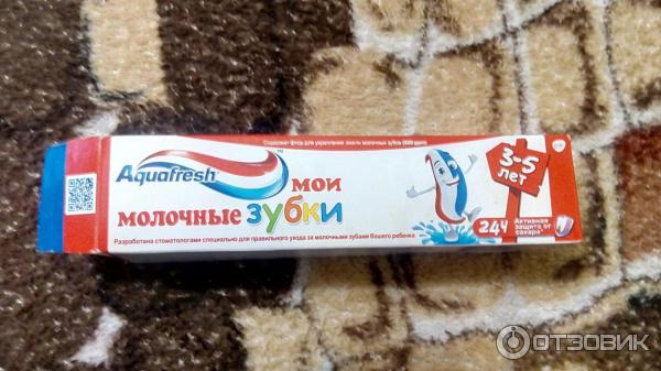 Зубная паста Aquafresh Мои молочные зубки фото