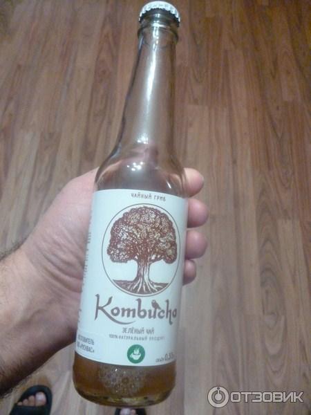 Безалкогольный напиток Kombucha Зеленый чай фото