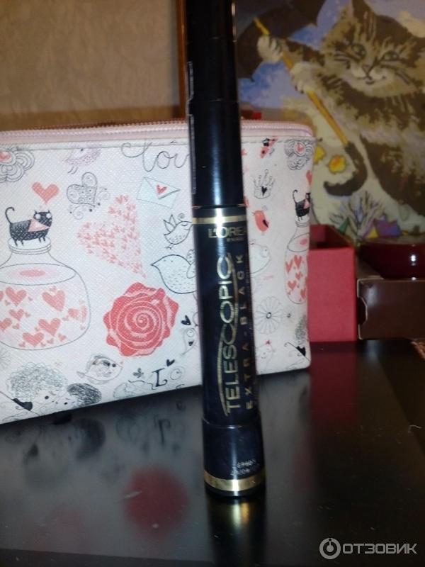 Тушь Loreal Telescopic Carbon Black фото