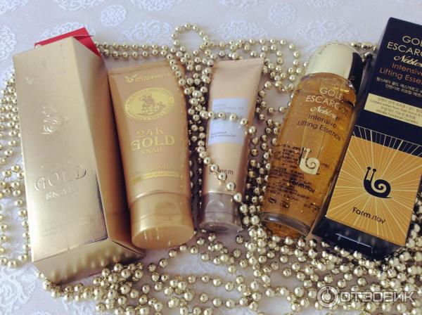 Пенка для умывания Elizavecca 24K Gold Snail Cleansing Foam