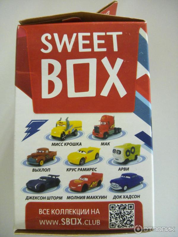 Мармелад с игрушкой Sweet Box Тачки фото