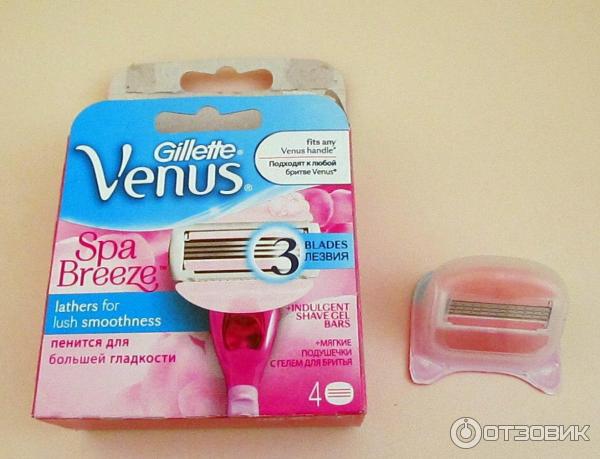 Сменные кассеты для бритья Gillette Venus SPA Breeze фото