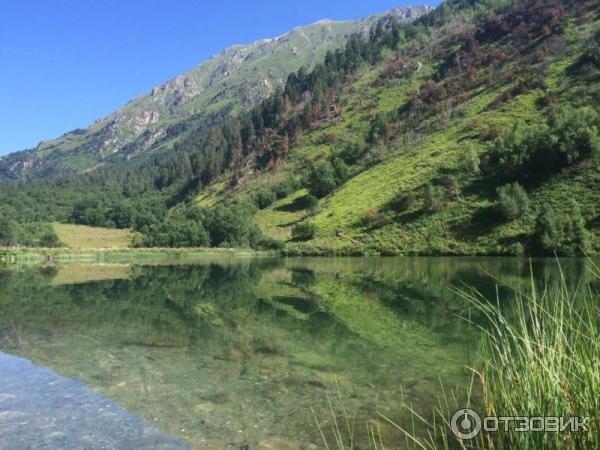 Канатная дорога в пос. Домбай (Россия, Карачаево-Черкессия) фото