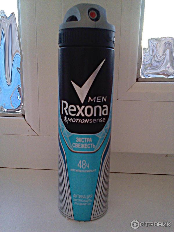 Антиперспирант-аэрозоль Rexona men Motionsense Экстра свежесть фото