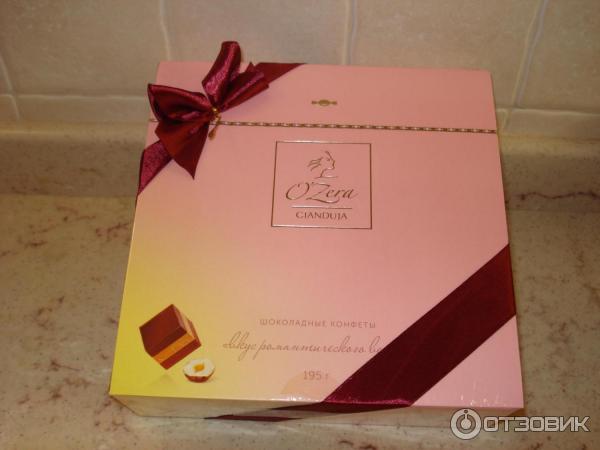 Шоколадные конфеты O'Zera Gianduja фото