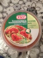 Клешни маленького краба (имитация из сурими) в чесночном соусе VICI фото