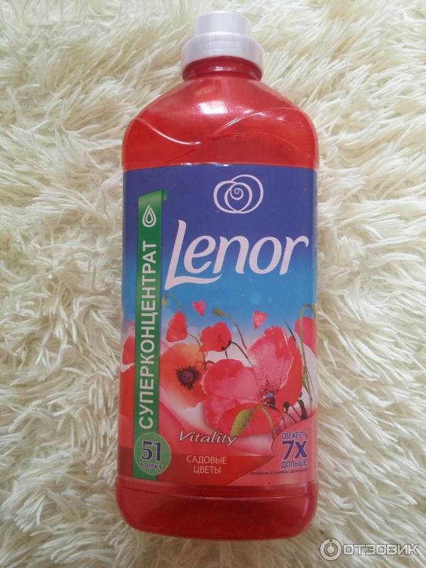 LENOR суперконцентрат Садовые цветы фото