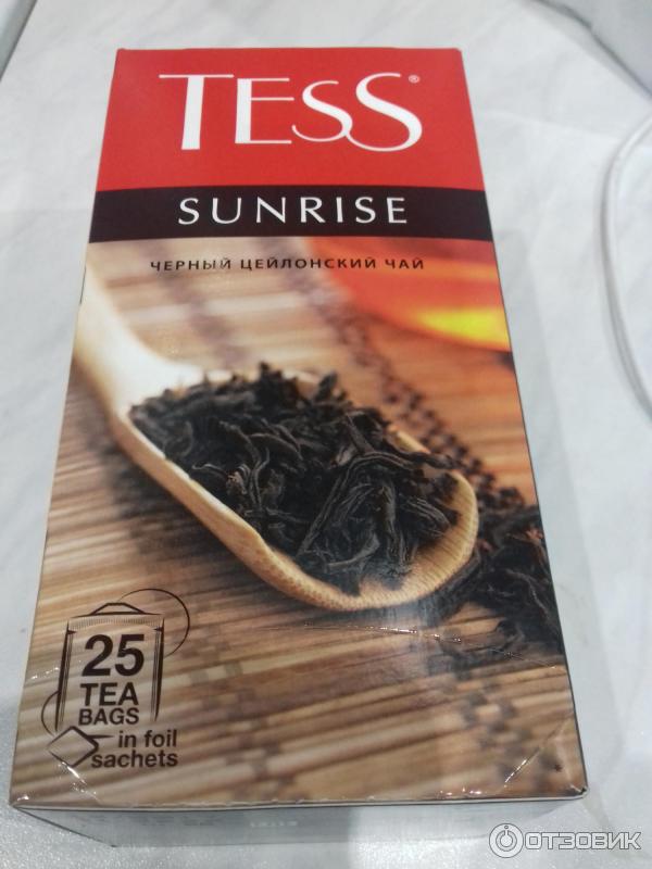 Чай Tess Sunrise в пакетиках фото