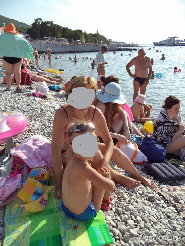 Пляж п. Кабардинка (Россия, Краснодарский край) фото