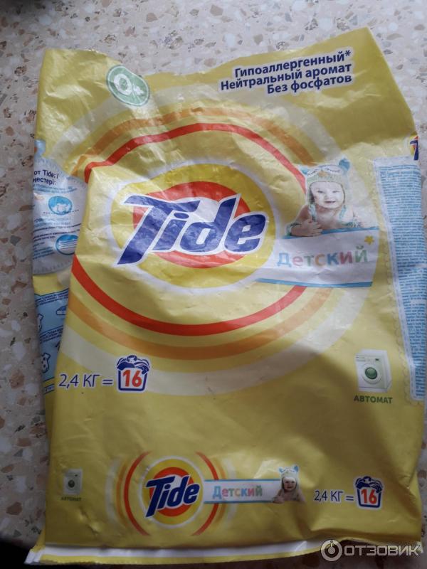 Детский стиральный порошок Tide фото