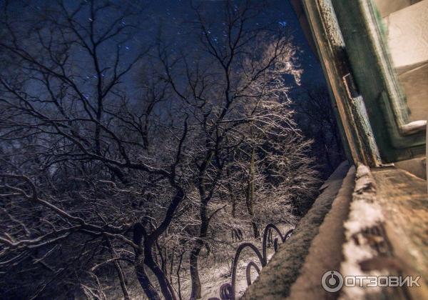 Звездное небо на выдержке 60 секунд