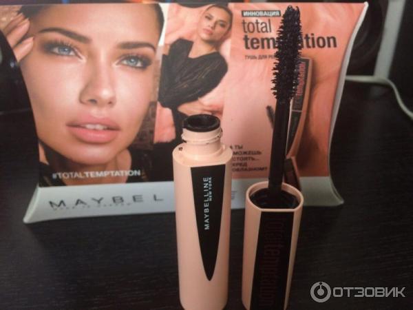 Тушь для ресниц Maybelline Total Temptation фото