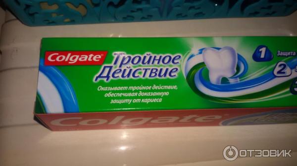 Зубная паста Colgate Тройное действие фото