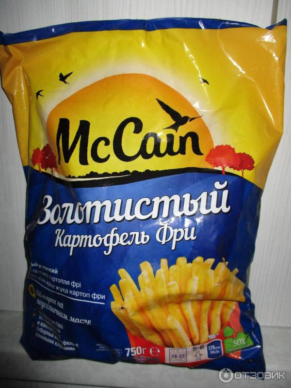 Картофель фри McCain Золотистый фото